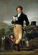 Francisco de Goya Duke de Osuna ( oil painting reproduction